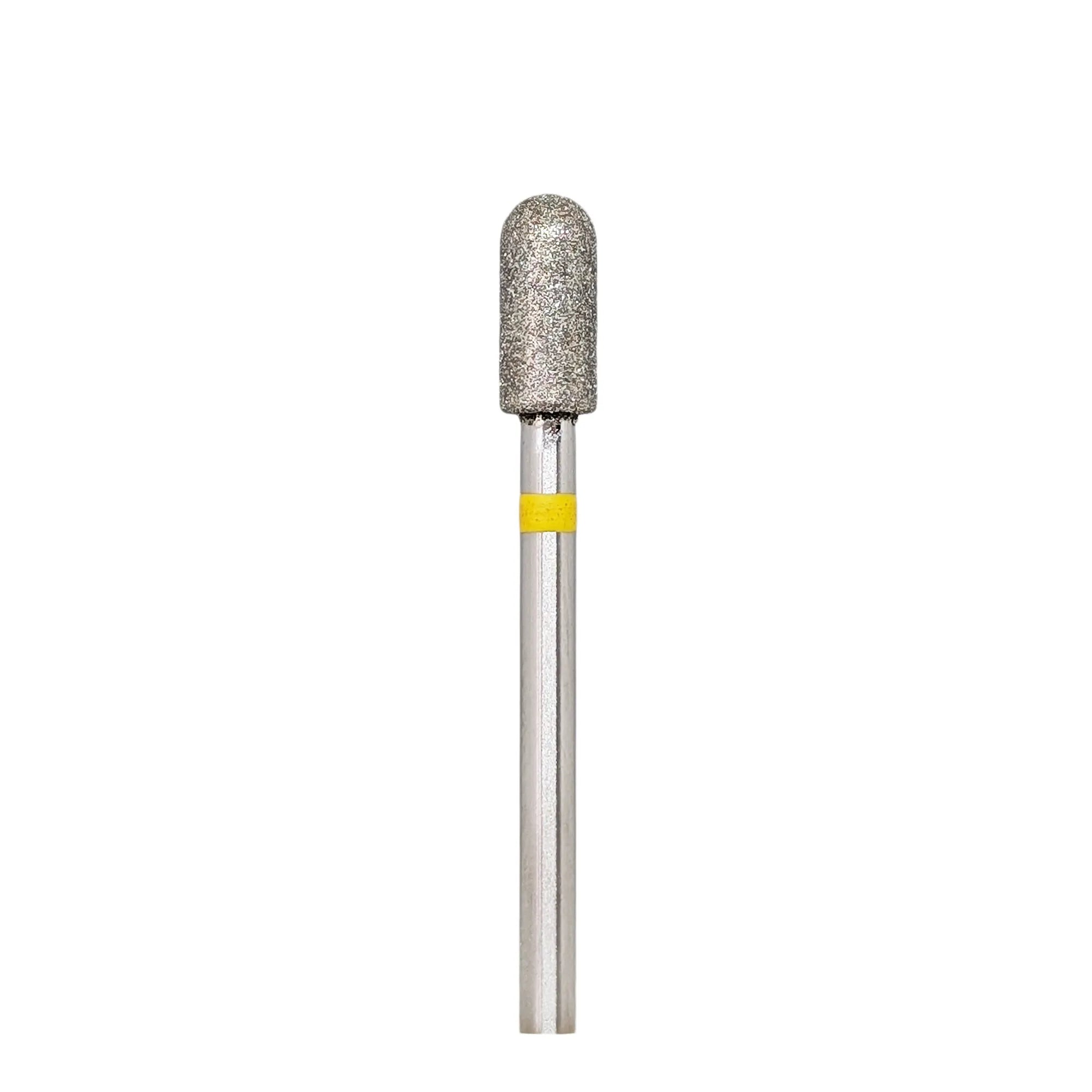 Yellow cilynder 040 (removing cuticle)